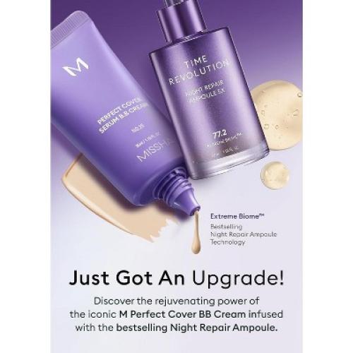 MISSHA M Perfect Cover Serum BB Cream #23 Natural Beige - 1.18 fl. oz.