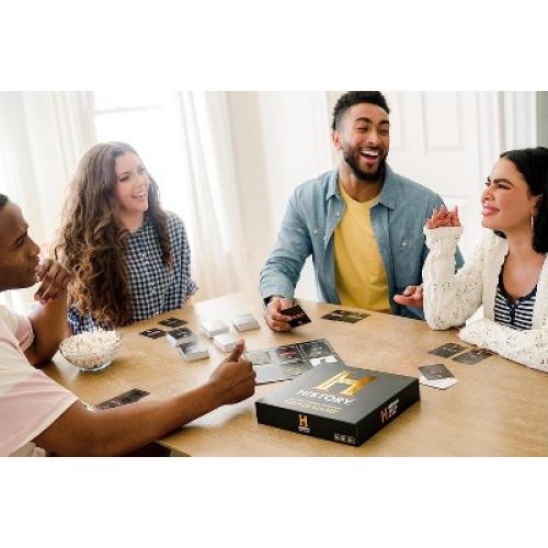 HISTORY Channel Trivia Game - 2000  General Knowledge Questions - Christmas Stocking Stuffers Gift for Adults, Family in The Pursuit of Trivial