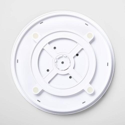 10 Lazy Susan Turn Table - Brightroom™: Non-Slip Kitchen Organizer, Spice & Pantry Storage, White Plastic