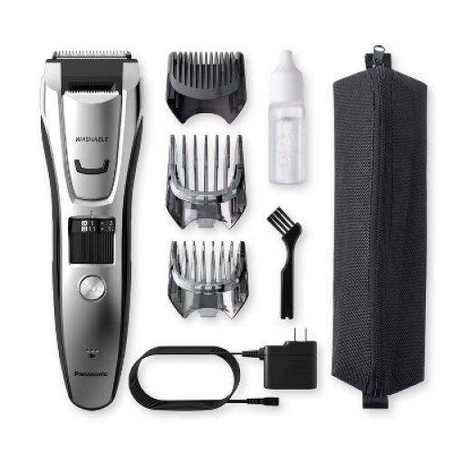 Panasonic Men's All-in-One Rechargeable Facial Beard Trimmer and Total Body Hair Groomer - ES-GB80-S