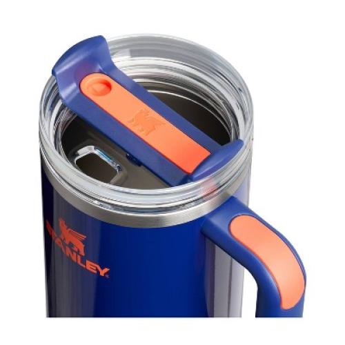 Stanley 40 oz Stainless Steel H2.0 Flowstate Quencher Tumbler Regal Blue Shimmer
