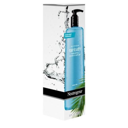 Size 32fl oz Neutrogena Rain Bath Shower & Bath Gel Ocean Mist - 32 fl oz
