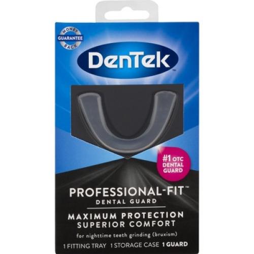 DenTek Professional-Fit Dental Guard for Nighttime Teeth Grinding with Guard, Fitting Tray, & Storage Case