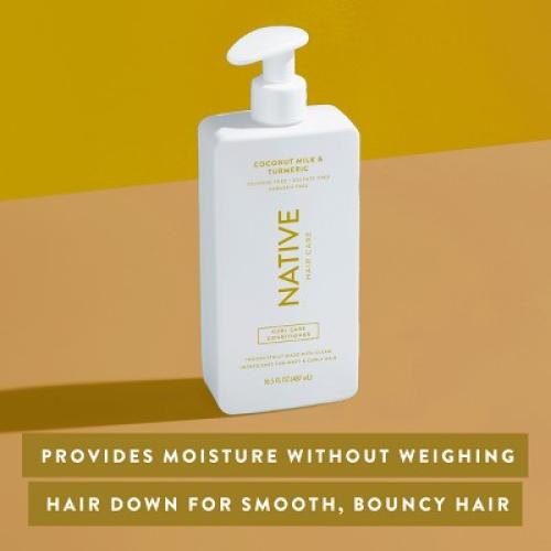 2 conditioner Native Coconut Milk & Turmeric Curl Care Conditioner Sulfate, Paraben, and Silicone Free - 16.5 fl oz