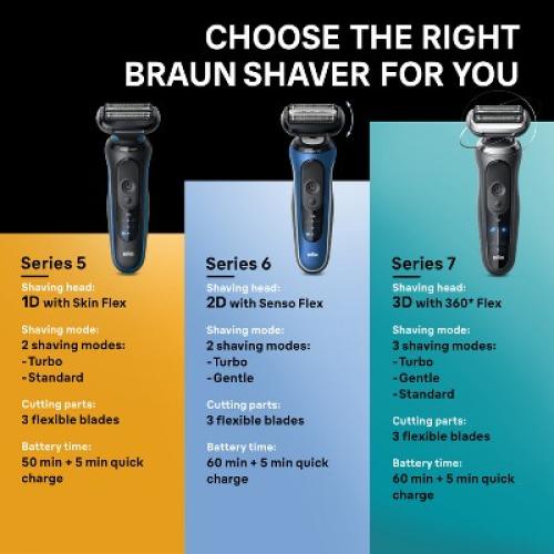 Braun Series 6-6120 Rechargeable Wet & Dry Shaver