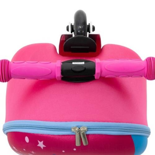 Disney Kids Hardside Carry On Scooter Suitcase - Lilo &Stitch
