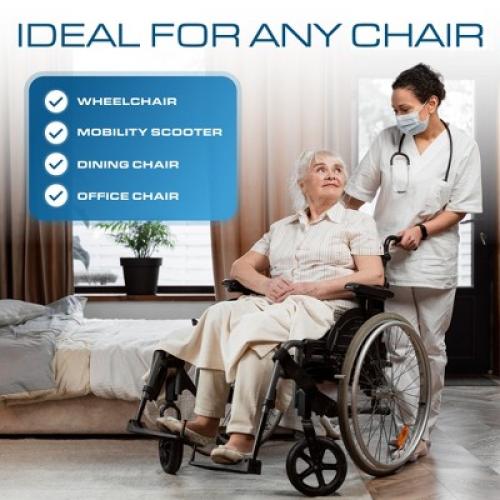 Size 20x16 Kolbs Gel Extreme | Wheelchair Cushion Seat Cushion | 20 x 16 Inch Seat, 3 Inch Thick | Coccyx, Sciatica & Tailbone Pain Relief Cushion