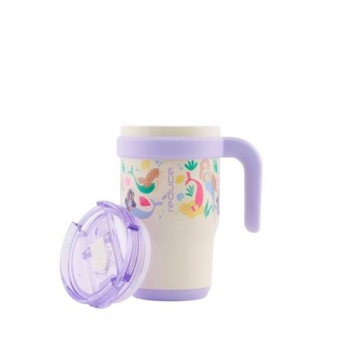 Reduce 14oz Coldee Vacuum insulated Stainless Steel Straw Tumbler Mermaids