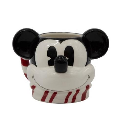 Disney 17.2oz Ceramic Holiday Mug Red/Black