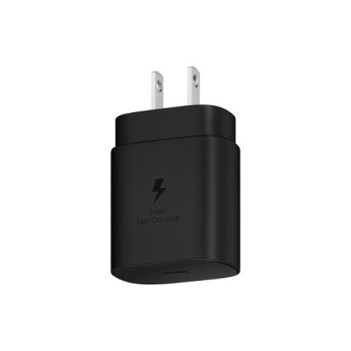 Samsung 25W Super Fast USB-C Wall Charger (Cable Not Included) - Black