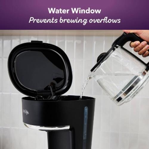 Mr. Coffee 12-Cup Switch Coffee Maker Black