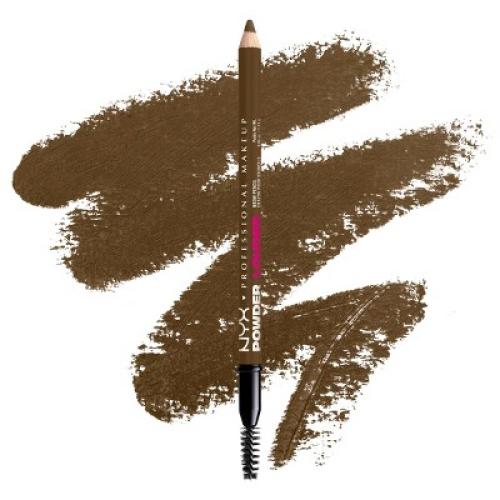 NYX Professional Makeup Powder Louder Brow Pencil - Soft Brown - 0.13oz: Filling, Shaping, Finish