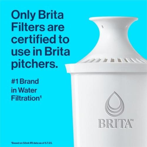 Brita Replacement Water Filters for Brita Water Pitchers and Dispensers - 4ct