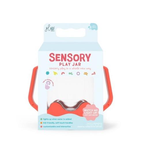 Glo Pals Toddler Sensory Play Jar - Coral