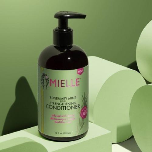 2 Pack Mielle Organics Rosemary Mint Strengthening Conditioner - 12 fl oz