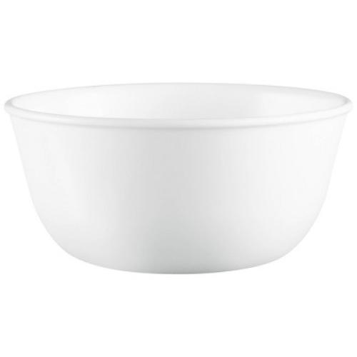 Corelle Livingware 28oz 4pk Vitrelle Dining Bowls White one missing