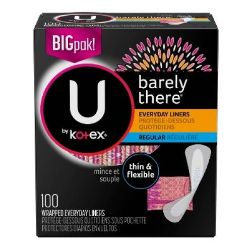 UBK Barely There Liner, Light Absorbency, 100ct