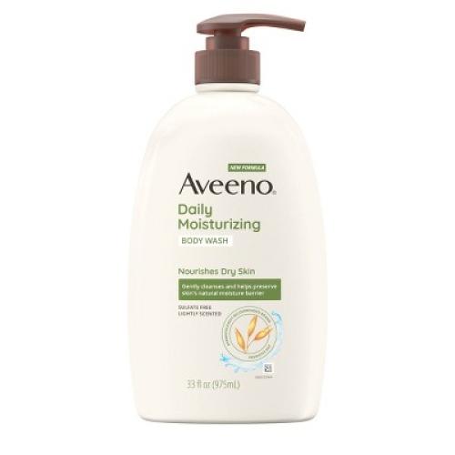 Aveeno Daily Moisturizing Body Wash with Soothing Oat - 33 fl oz