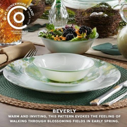 Corelle 16pc Beverly Dinnerware Set