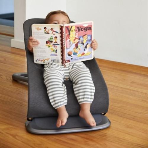 Ergobaby 3-In-1 Evolve Baby Bouncer Charcoal Grey