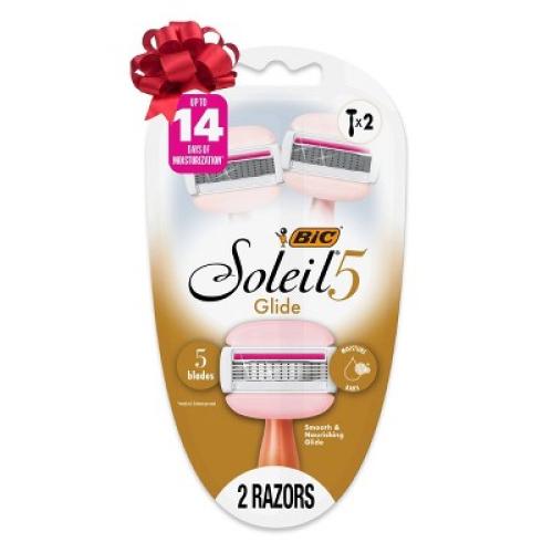 BiC Soleil 5 Glide Women's Disposable 5-Blade Razors - 2ct‼️missing one‼️