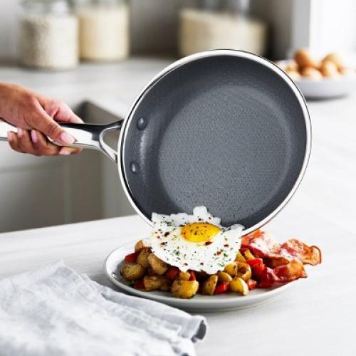 GreenPan Prism 10pc Hybrid Stainless Steel and Ceramic Nonstick Cookware Set