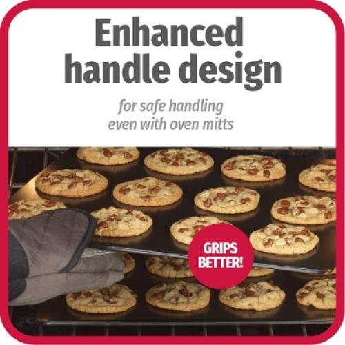 GoodCook AirPerfect Medium & Large 2pk Insulated Nonstick Baking Cookie Sheets: Carbon Steel Bakeware Set