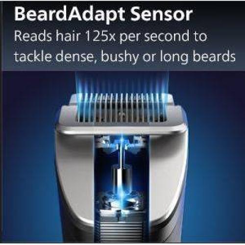 Philips Norelco Series 9000 Beard & Hair Men's Rechargeable Electric Trimmer - BT9810/40 ki