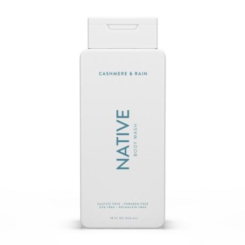 Native Body Wash - Cashmere & Rain - Sulfate Free - 18 fl oz