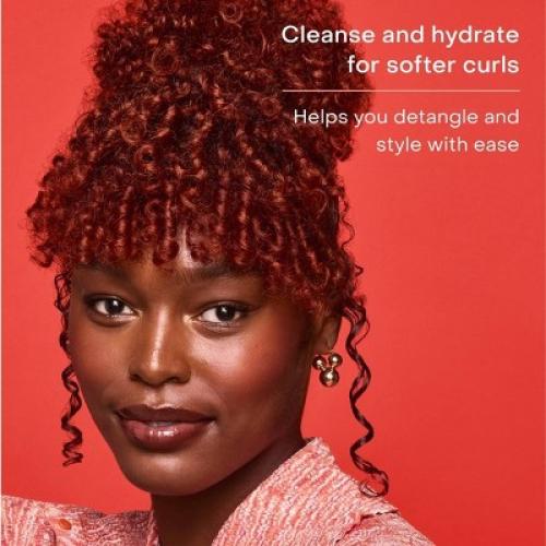 SheaMoisture Curl Stretch Shampoo Kalahari Melon Oil & Marula Oil Infused with Hyaluronic Serum for Type 4 Hair - 13 fl oz