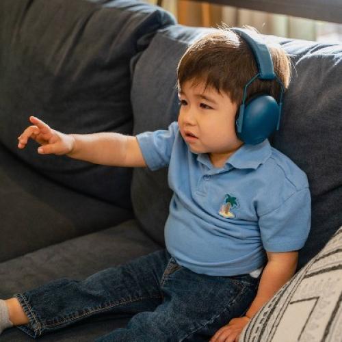 JLab JBuddies Protect Kids Ear Protection Ear Covers - Navy