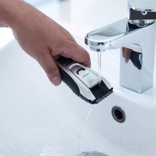 Panasonic Men's All-in-One Rechargeable Facial Beard Trimmer and Total Body Hair Groomer - ES-GB80-S