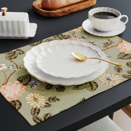 2pk Botanical Floral Placemat - Threshold™