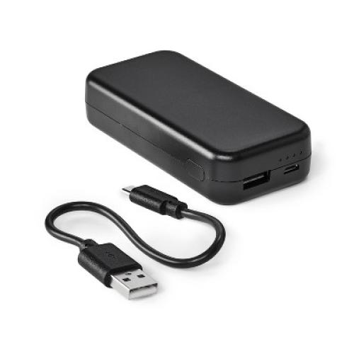 4000mAh Power Bank with Micro USB Cable - dealworthy™ Black