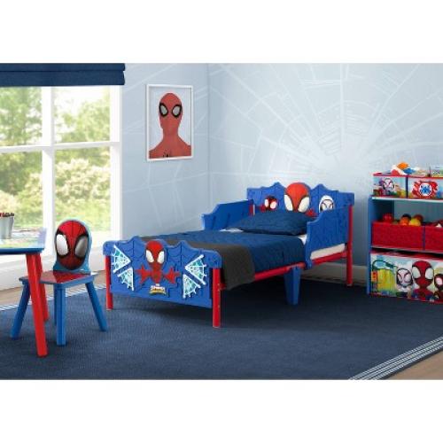 Delta Children Spidey and His Amazing Friends 3D Toddler Bed