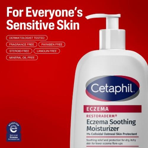 Cetaphil Eczema Restoraderm Daily Soothing Moisturizer- 16 fl oz