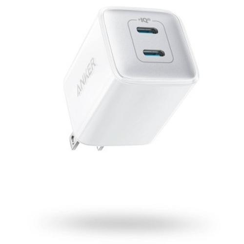 Anker 2-Port PowerPort III 40W Nano Pro Duo USB-C Power Delivery Wall Charger - White