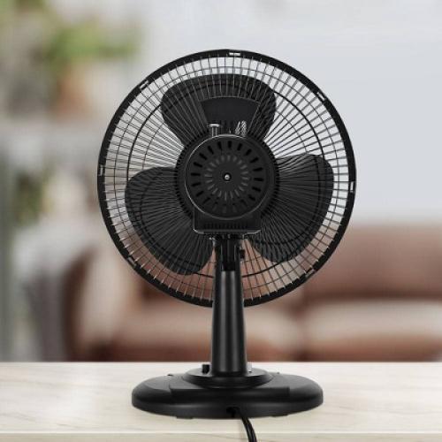 Holmes 12 Oscillating 3 Speed Adjustable Table Fan with Push Button Controls