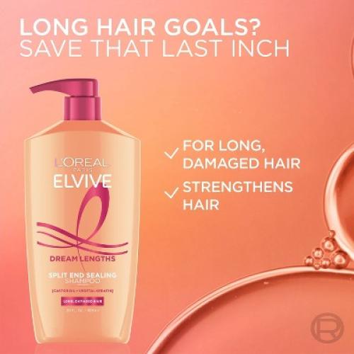 L'Oreal Paris Dream Lengths Shampoo & Conditioner Kit - 56 fl oz/2pc