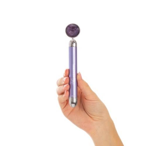 Plum Beauty Amethyst Vibrating Facial Massager