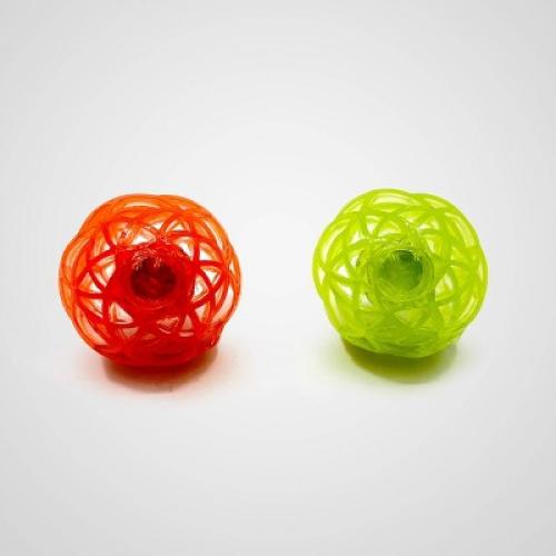 COLOR BLUE AND PINK Light-Up Pool Bouncer Balls 2 pc - Sun Squad™