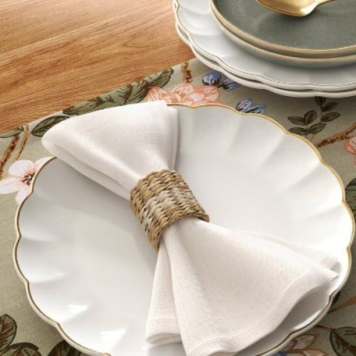 4pk Napkins Ivory - Threshold™