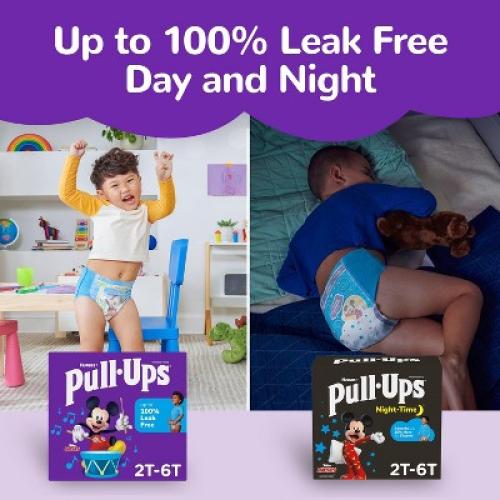 Pull-Ups Boys' Learning Designs Training Pants Econ  Pack - Size 5T-6T - 66ct