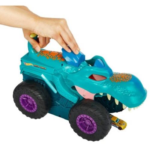Hot Wheels Monster Trucks Car Chompin' Mega-Wrex Vehicle