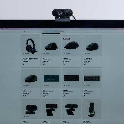 JLab GO POP USB Webcam - Black
