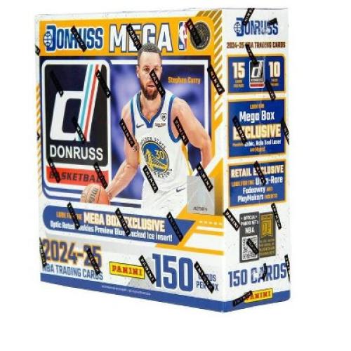 2024-25 Panini Donruss Basketball Mega Box (Blue Cracked Ice Insert!)