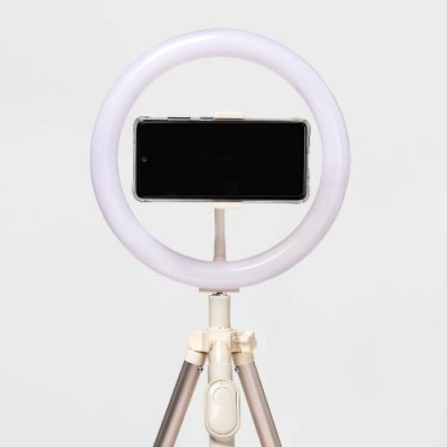 Ring Light with Tripod - heyday™ Stone White