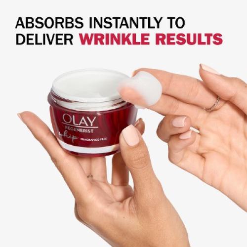 Olay Regenerist Whip Fragrance Free Face Moisturizer - 1.7oz