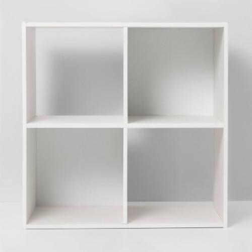 4 Cube Decorative Bookshelf White - Room Essentials™ ( see picture)