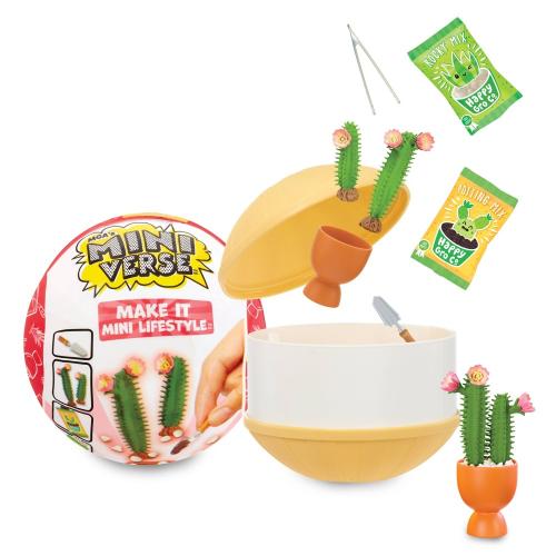 MGA's Miniverse Make It Mini Lifestyle Series 1 Nursery Pack Bundle (3 Pack) Mini Collectibles, Mystery Blind Packaging, DIY, Resin Play, Replica Items, Collectors, 8